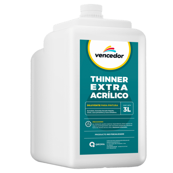 Thinner Extra Acrilico Vencedor